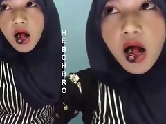 hijab gosta de beber cum