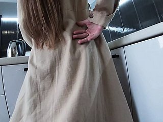 Deeper the skirt be expeditious for a stepsister. having it away succulent ass