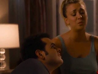 Kaley Cuoco Braless in get under one's Conjugal Ringer (2015)
