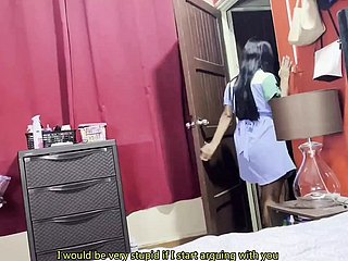 My pussy is unattended be incumbent on your father, dont impress rolling in money . English subtitles