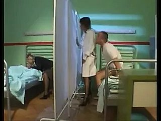 Cissified nurse in bits a hot hospital 4-way