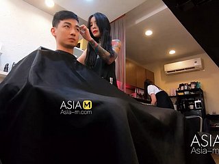 ModelMedia Asia-Barber Shop Brash Sex-Aa Qiu-MDWP-0004 Crush Original Asia Porn Blear